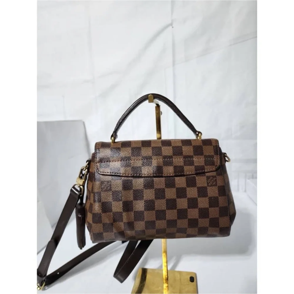 Authentic Louis Vuitton Croisette Damier Ebene Crossbody/ Satchel Bag